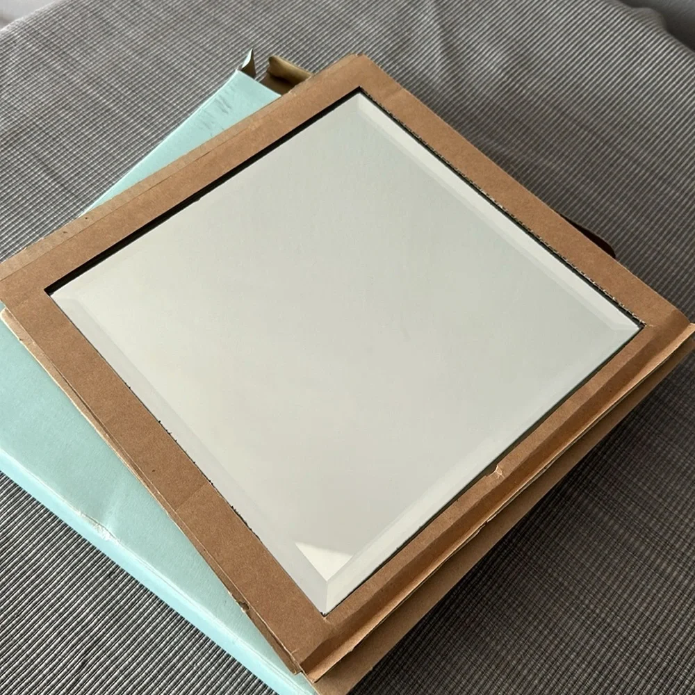 Partylite Mirrored Coaster Set Candle Holder New in box
